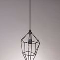 Destiny Large Pendant, 1 x E27, Black Nickel additional 2