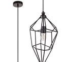 Destiny Large Pendant, 1 x E27, Black Nickel additional 6