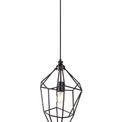 Destiny Large Pendant, 1 x E27, Black Nickel additional 3