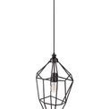 Destiny Large Pendant, 1 x E27, Black Nickel additional 4