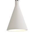 Samira Pendant, 1 x E27, White Paintable Gypsum additional 5