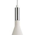 Samira Pendant, 1 x E27, White Paintable Gypsum additional 6