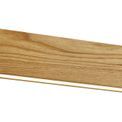Asia Linear Pendant , 2 x 20W LED, 3000K, 1662lm, Oak, Matt White, additional 6