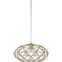 Evie Elliptical Sphere Pendant, 1 x E27, Polished Brass additional 11