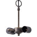 Marina Suspension Kit, 2 x E27, Aged Antique Brass additional 4