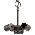 Marina Suspension Kit, 3 x E27, Aged Antique Brass additional 5