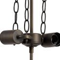 Marina Uplighter Suspension Kit, 2 x E27, Aged Antique Brass additional 5