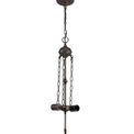 Marina Uplighter Suspension Kit, 2 x E27, Aged Antique Brass additional 2