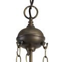 Marina Uplighter Suspension Kit, 3 x E27, Aged Antique Brass additional 5