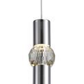 *Leah 1 Light Pendant, 1 x 5W LED, 3000K, 118lm, Polished Chrome, additional 4