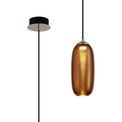 Bethany Pendant, 1 x 8W LED, 4000K, 720lm, Copper/Black, additional 3
