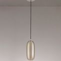 Bethany Pendant, 1 x 8W LED, 4000K, 720lm, Champagne/Black, additional 2