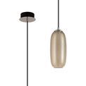 Bethany Pendant, 1 x 8W LED, 4000K, 720lm, Champagne/Black, additional 6