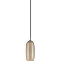 Bethany Pendant, 1 x 8W LED, 4000K, 720lm, Champagne/Black, additional 4