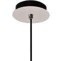 Adore Pendant, 1 x E27, Black Smoke &amp; Clear/Polished Chrome additional 5