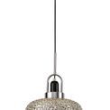 Adore Pendant, 1 x E27, Black Smoke &amp; Clear/Polished Chrome additional 4