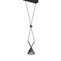 Xyla Pendant 1 Light, 1 x 3W LED, 3000K, 110lm, Sand Black/Grey, additional 3