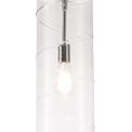 Lisa Pendant, 1 Light E27, Polished Chrome/Clear additional 7
