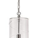 Lisa Pendant, 1 Light E27, Polished Chrome/Clear additional 8