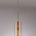 Lisa Pendant, 1 Light E27, Antique Brass/Amber additional 2