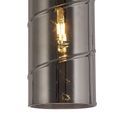 Lisa Pendant, 1 Light E27, Matt Black/Smoked additional 3