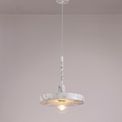 Lydia Single Pendant, 1 Light Adjustable E27, Marble Effect additional 2