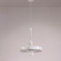 Lydia Single Pendant, 1 Light Adjustable E27, Marble Effect additional 3