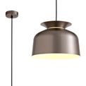 Thea Single Pendant, 1 Light Adjustable E27, Satin Nickel additional 5