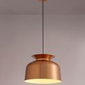 Thea Single Pendant, 1 Light Adjustable E27, Copper additional 1