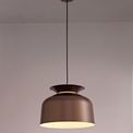 Thea Single Pendant, 1 Light Adjustable E27, Gloss Coffee additional 1