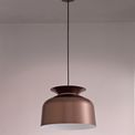 Thea Single Pendant, 1 Light Adjustable E27, Gloss Coffee additional 2
