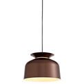 Thea Single Pendant, 1 Light Adjustable E27, Gloss Coffee additional 3