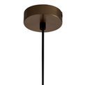 Thea Single Pendant, 1 Light Adjustable E27, Antique Bronze additional 10