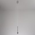Ireine Polished Chrome 1 Light G9 Universal 2m Single Pendant, Suitable For A Vast Selection Of Glass Shades additional 1