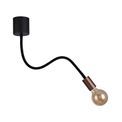 Grace Flexible Ceiling 1 Light E27, Satin Black/Brushed Copper additional 9