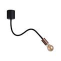 Grace Flexible Ceiling 1 Light E27, Satin Black/Brushed Copper additional 11