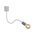 Grace Flexible Ceiling 1 Light E27 Satin White/Satin Nickel additional 10