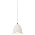 Samira Medium Pendant, 1 x E27, White Paintable Gypsum additional 3