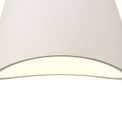 Samira Medium Pendant, 1 x E27, White Paintable Gypsum additional 6