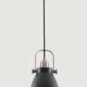 Beah Small Pendant, 1 x E27, Matt Black/Antique Brass/Khaki additional 3