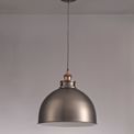 Cornelia Large Pendant in Antique Silver/Copper/White additional 2