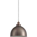 Cornelia Large Pendant in Antique Silver/Copper/White additional 4