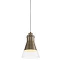Hannah Pendant, 1 x E27, Antique Brass/Clear Glass additional 3