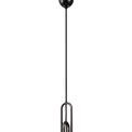Angela Suspension Light Kit, 1 x E27, Black Chrome/Matt Black additional 2