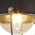Leanne Pendant, 1 Light E27, IP65, Matt Black/Brushed Bronze, 2yrs Warranty additional 7