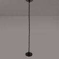 Sienna Pendant Light Kit 2m, 1 x GU10, Sand Black additional 1