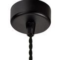 Sienna Pendant Light Kit 2m, 1 x GU10, Sand Black additional 3
