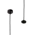 Sienna Pendant Light Kit 2m, 1 x GU10, Sand Black additional 6