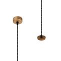 Sienna Pendant Light Kit 2m, 1 x GU10, Champagne Gold additional 2