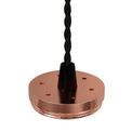 Sienna Pendant Light Kit 2m, 1 x GU10, Rose Gold additional 6